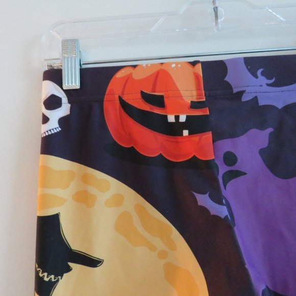 FIERCEPULSE Halloween Witch Leggings Pumpkin Goth Punk Alt Cosplay - Size S - Picture 11 of 14